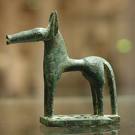 Bronze horse from Olympia, Laconian style, ca. 740 BC. public domain photo
